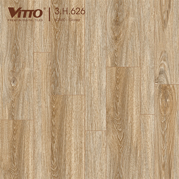 Gạch lát nền giả gỗ VITTO 60X60 Mã H626